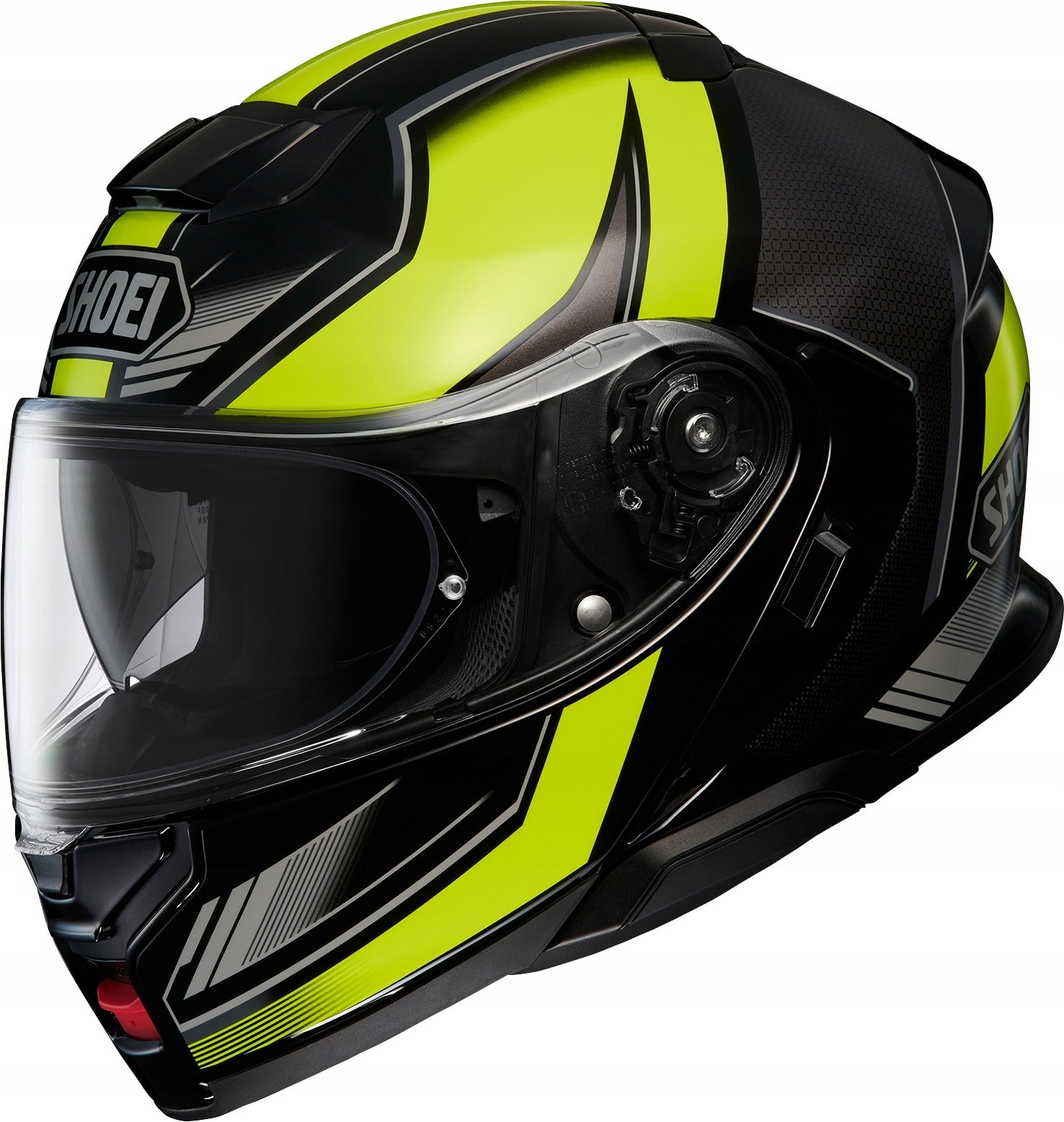 Shoei Neotec 3 GRASP TC-3 Yellow Black helmet