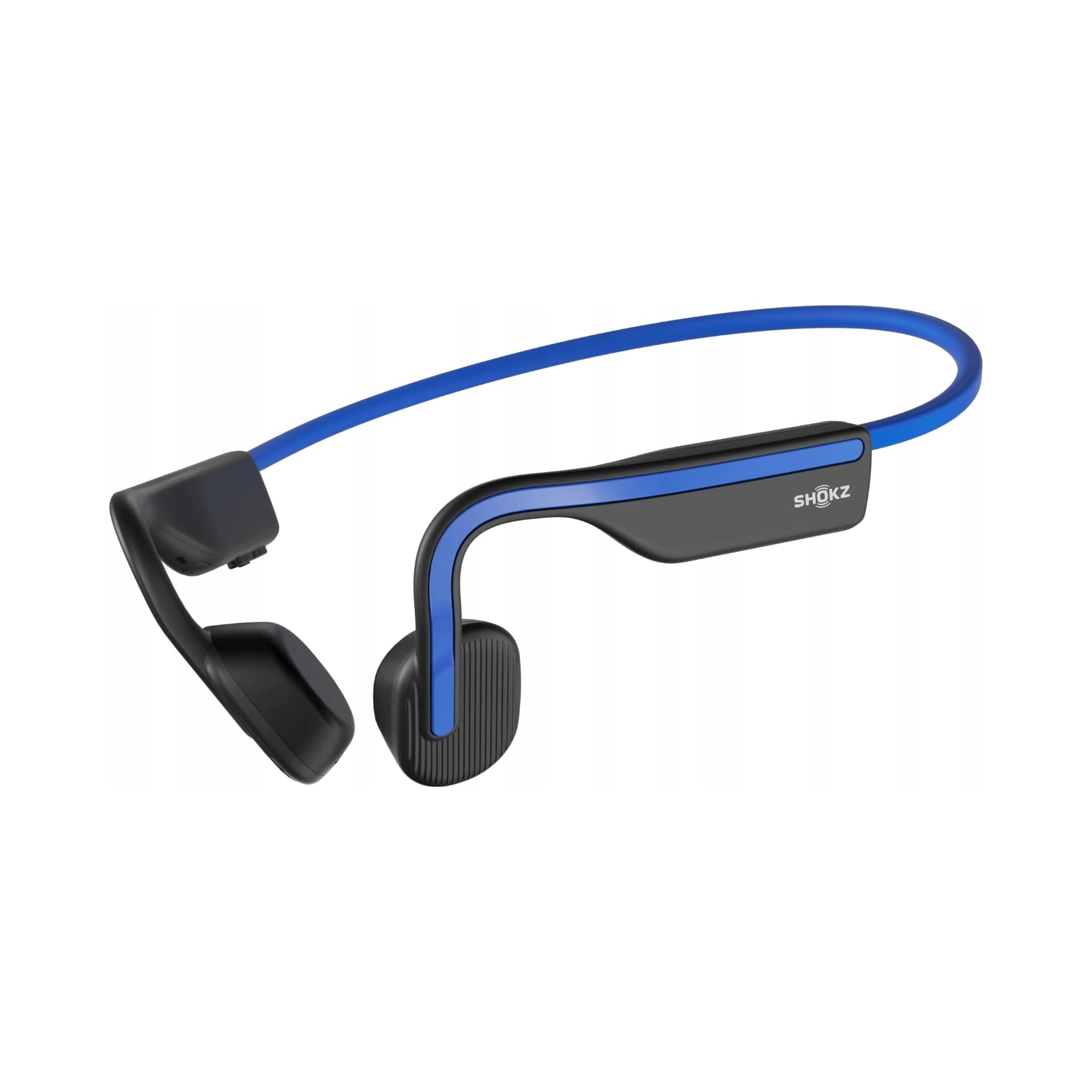 Shokz OpenMove blue Bluetooth wireless bone headphones, waterproof