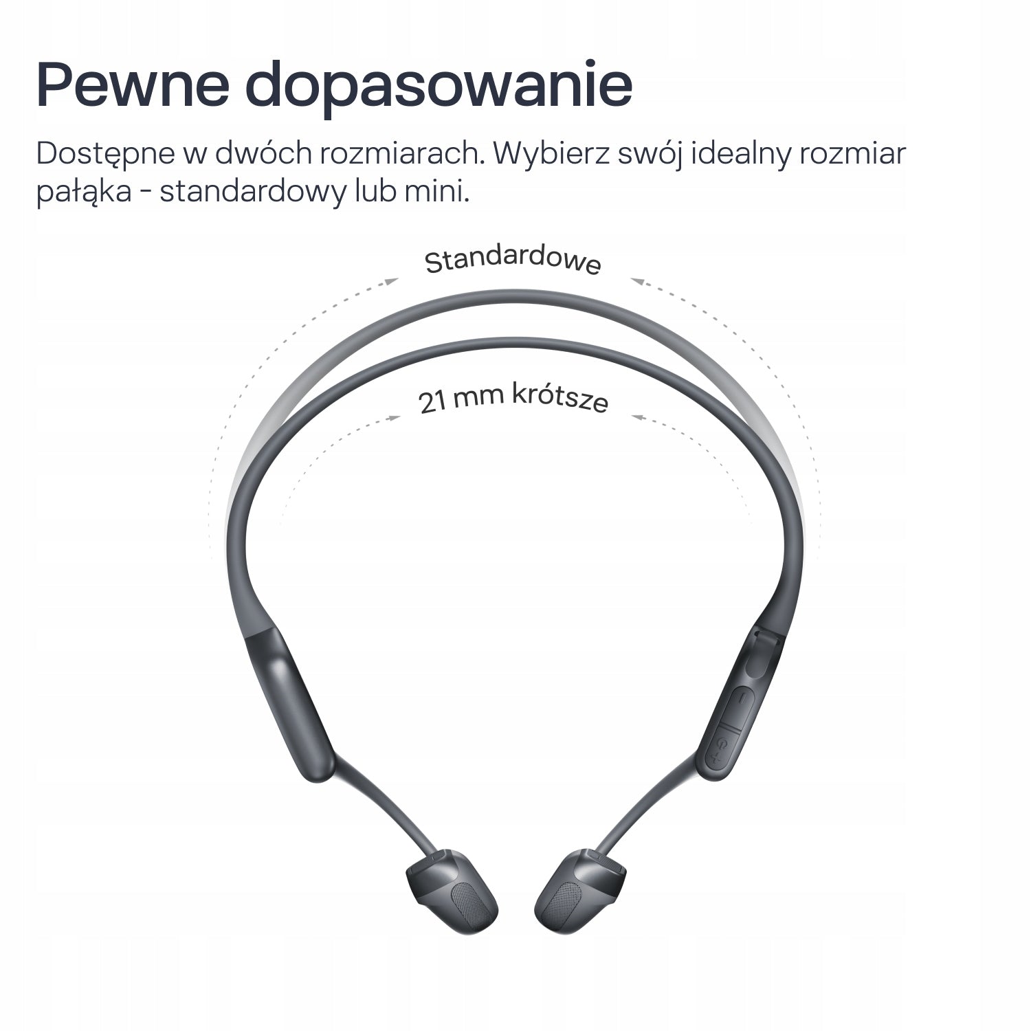 Shokz OpenRun Pro 2 Mini Bone Conduction Wireless Headphones Manufacturer code S821OR