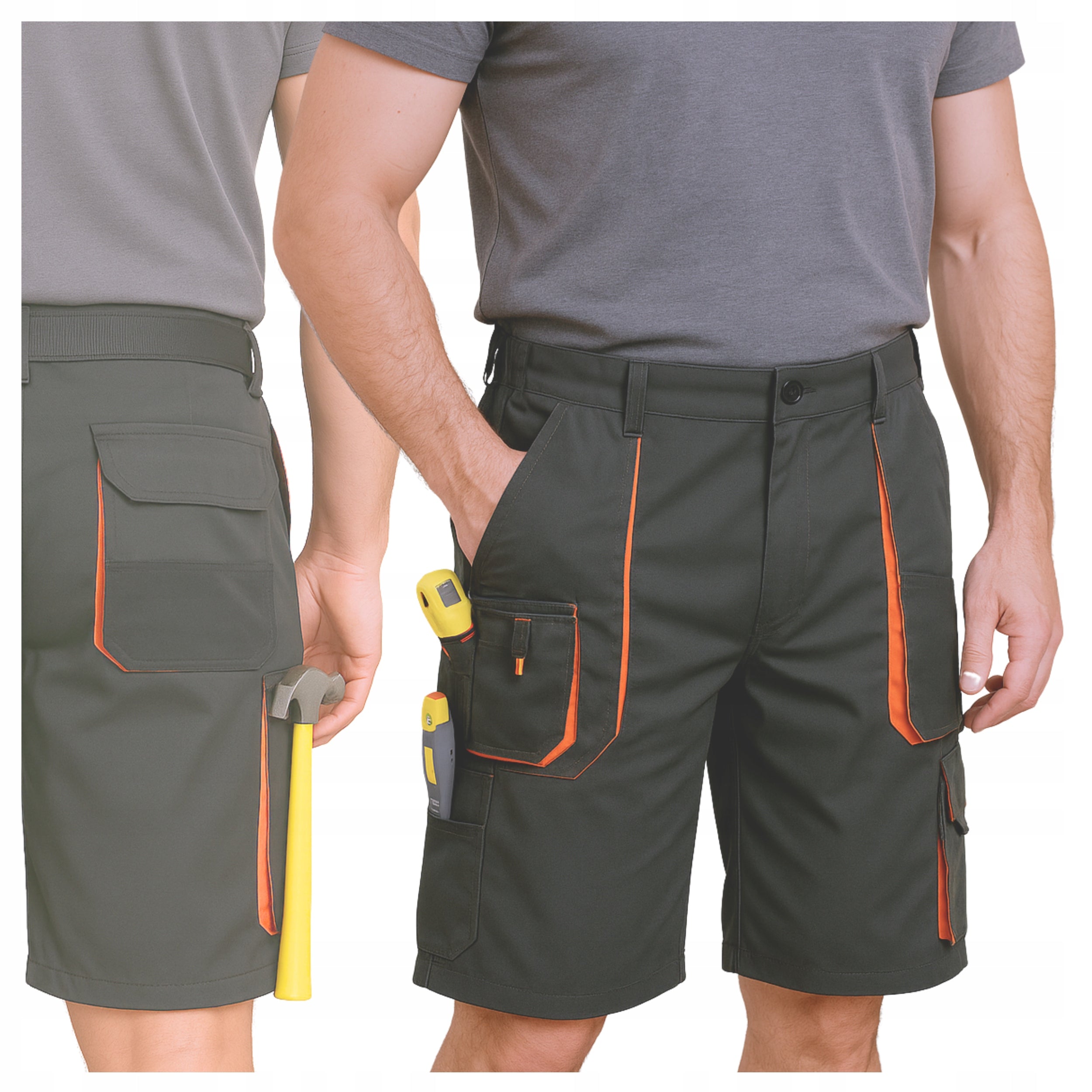 Short WORK SHORTS Men's Shorts Safety Shorts
