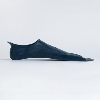 Short swimming fins Nabaiji Easyfins Color blue