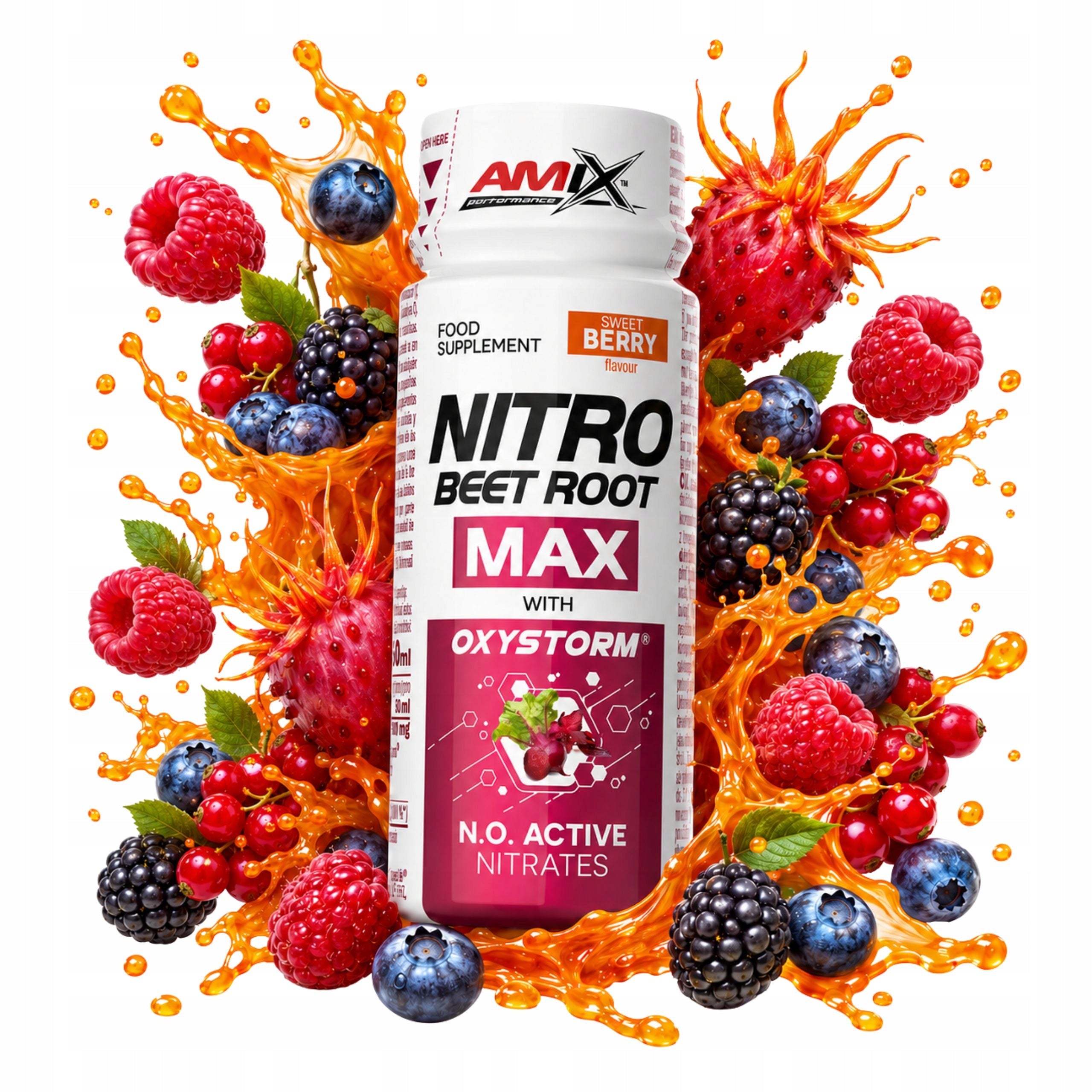 Shot Beet Pre-Workout Nitrates from Beet with Vitamin C 60ml