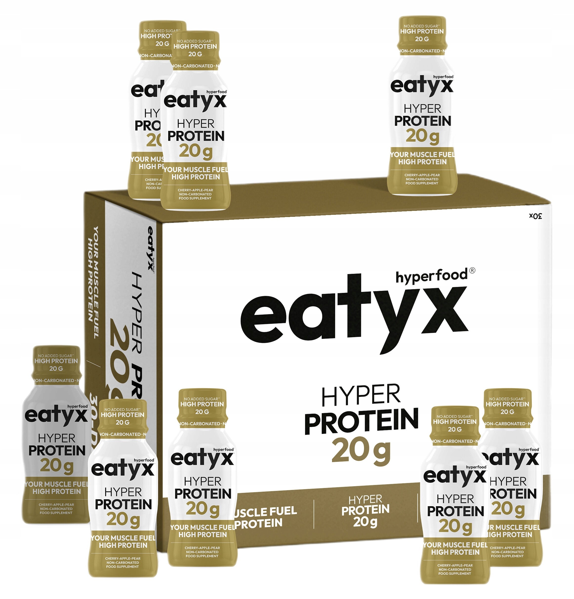 Shot EATYX Hyperfood Hyper Protein 20 g Cherry-apple-pear 30x95ml Brand eatyx