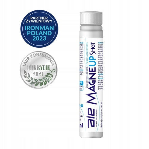 Shot Magnesium ALE MagneUp Shot 25 ml – Magnesium 300 mg + B6, orange flavour Medical device no