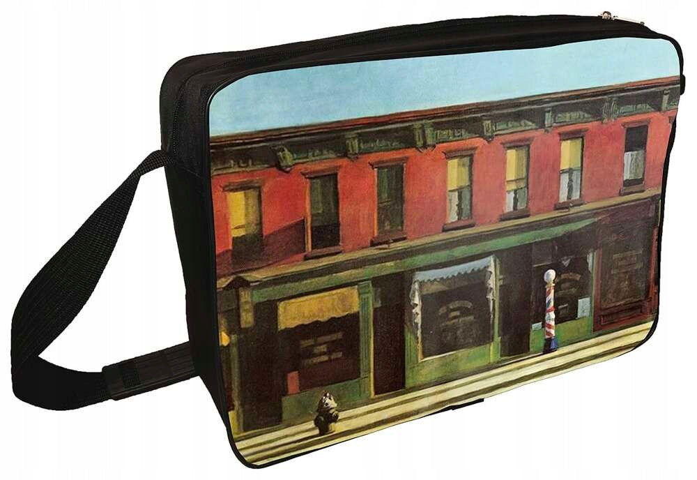 Shoulder Bag Early Sunday Morning Edward Hopper