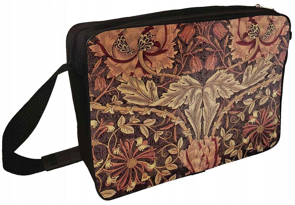 Shoulder Bag Fabric with Honeysuckle William Morris