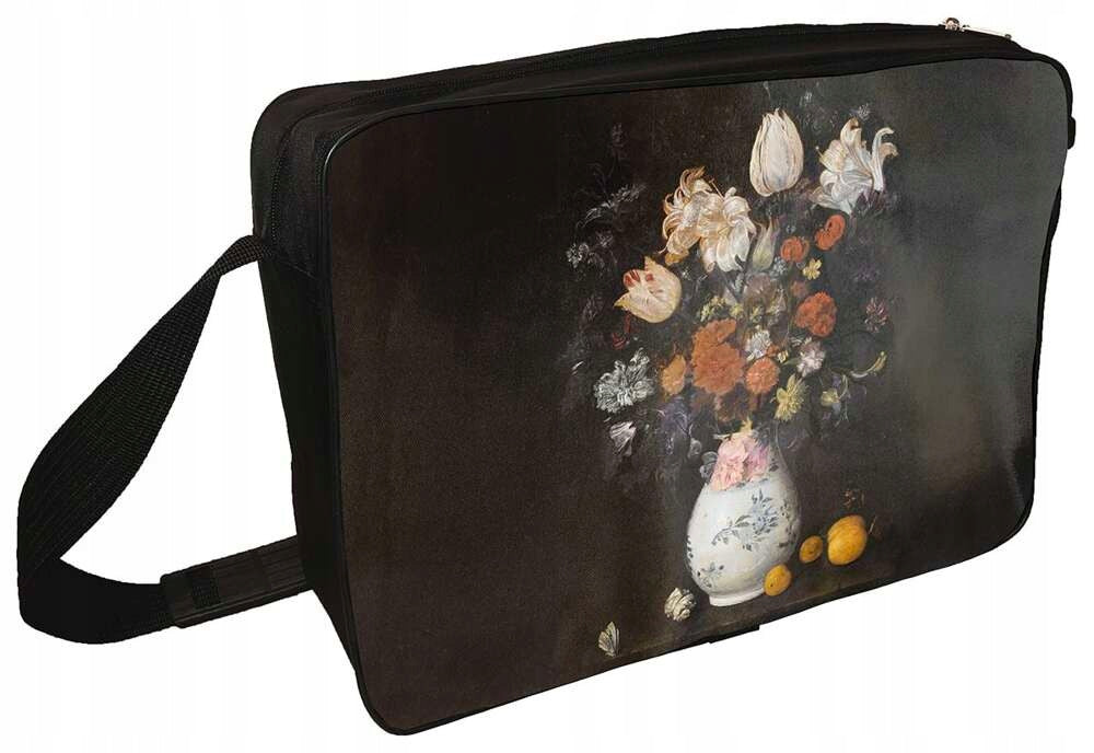 Shoulder Bag Flowers in a Vase Judith Leyster
