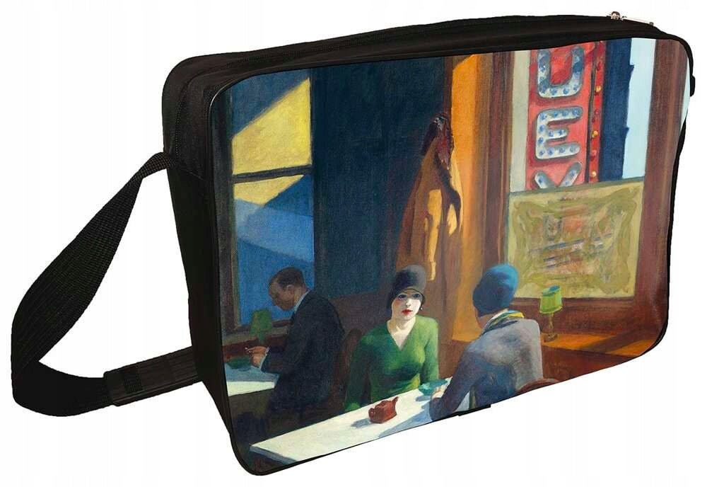 Shoulder Bag Food Blend Edward Hopper