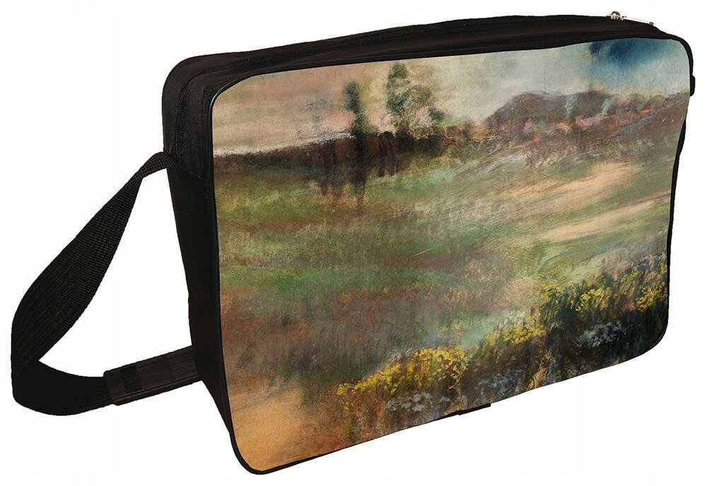 Shoulder Bag Landscape with Chimneys Edgar Degas