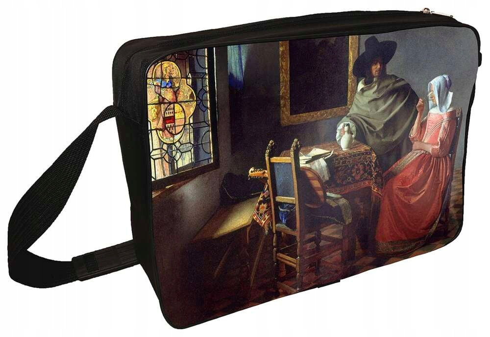 Shoulder Bag Wine Glass Jan Vermeer
