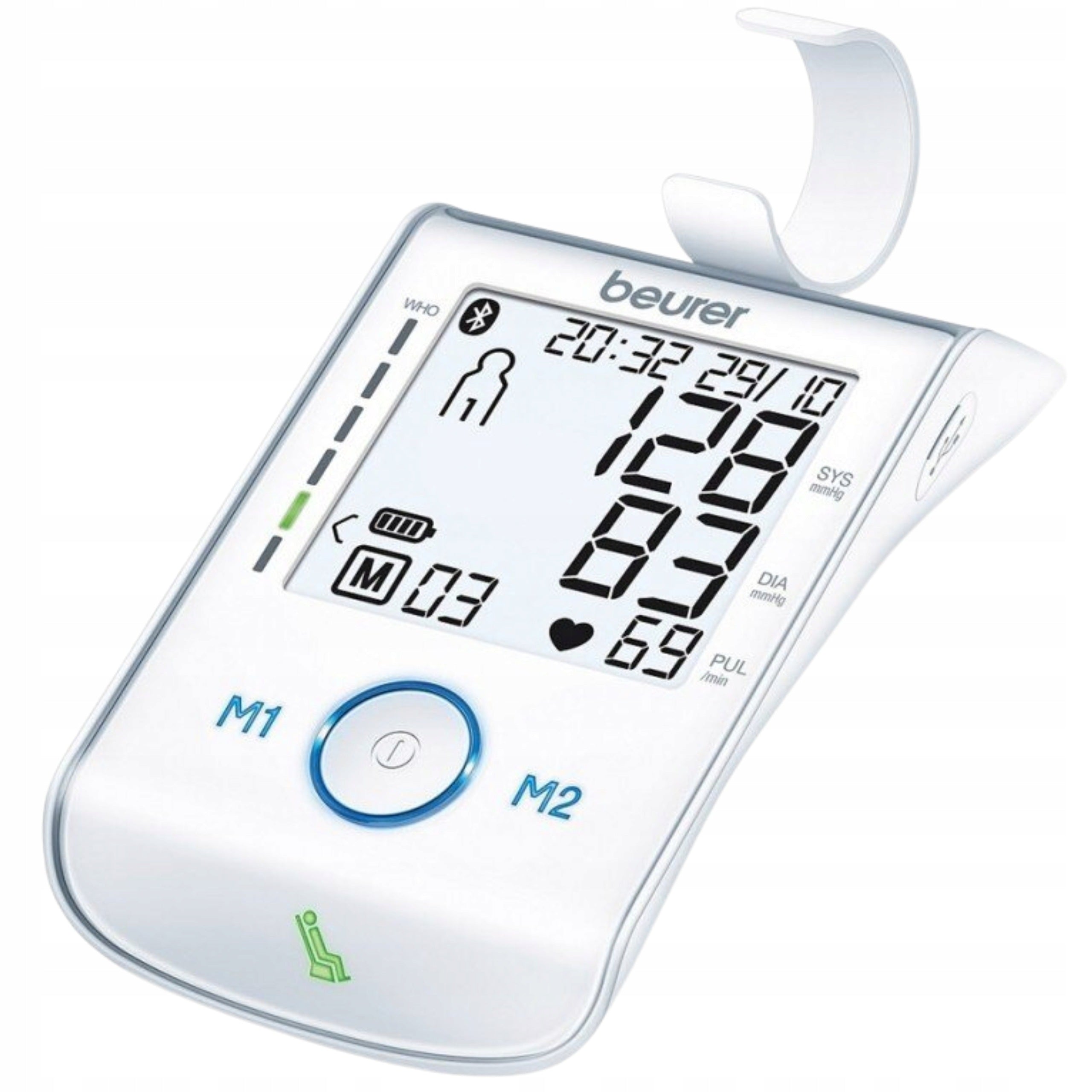 Shoulder Blood Pressure Monitor Beurer BM85 Pressure Measurement 2 Bluetooth Memory