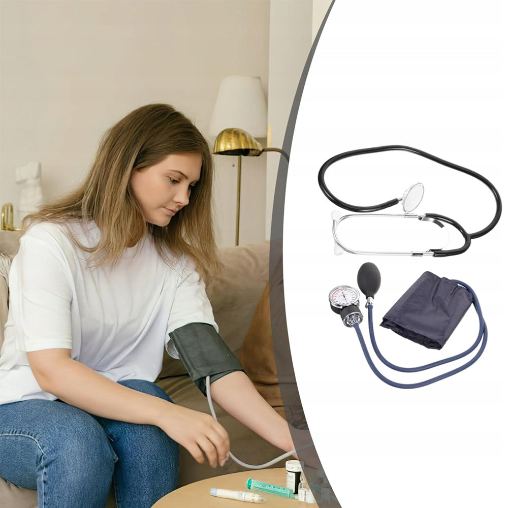 Shoulder Blood Pressure Monitor Home Shoulder Stethoscope Integrated + Case Medical device no