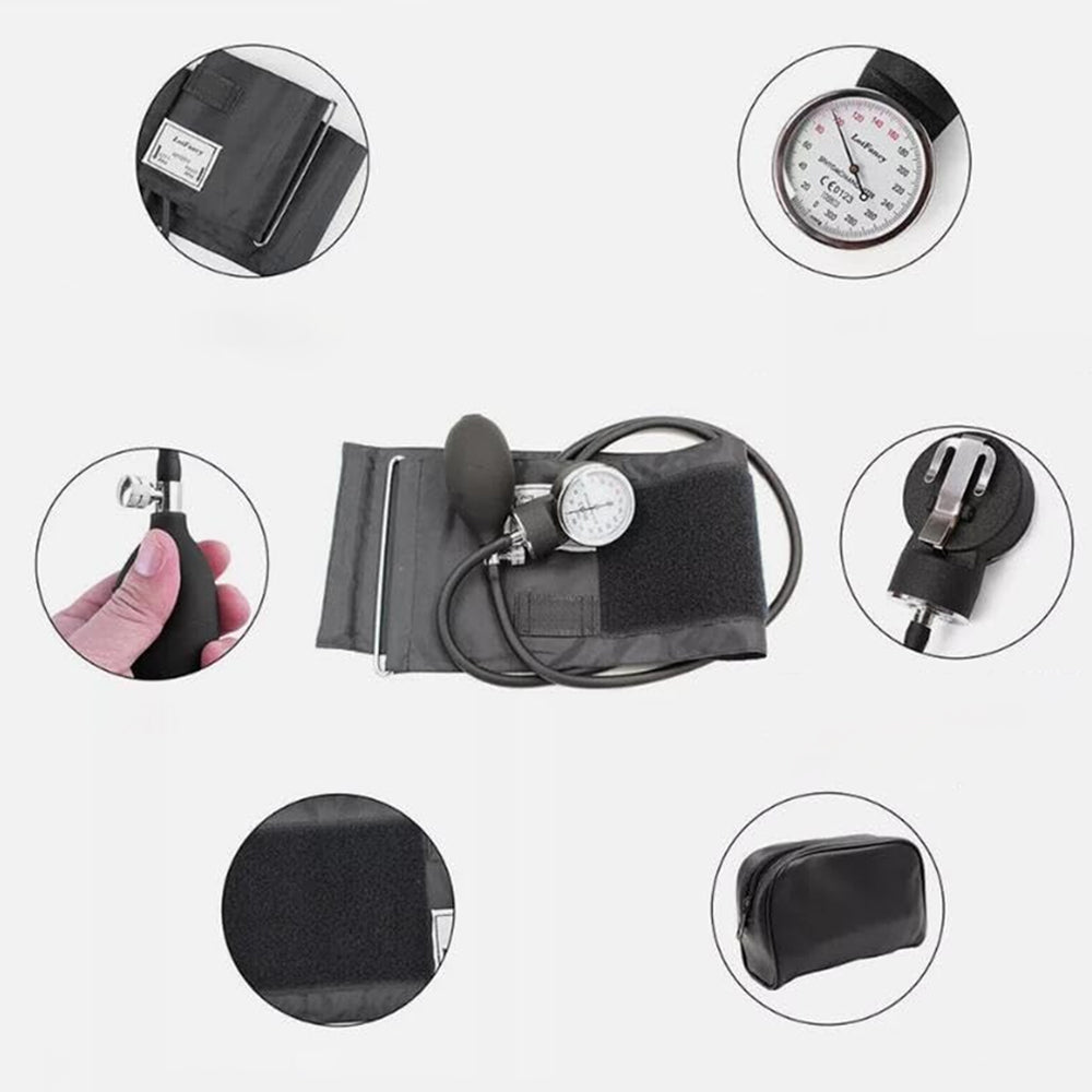 Shoulder Blood Pressure Monitor Home Shoulder Stethoscope Integrated + Case Packaging status original