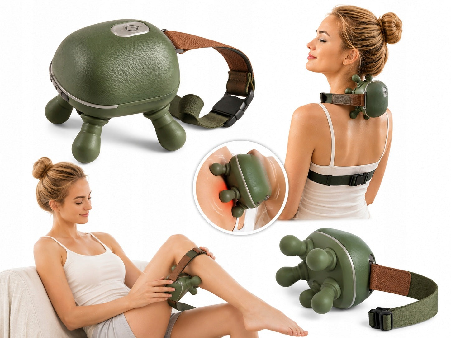 Shoulder Neck Massager Strong Massager With Paws Wireless