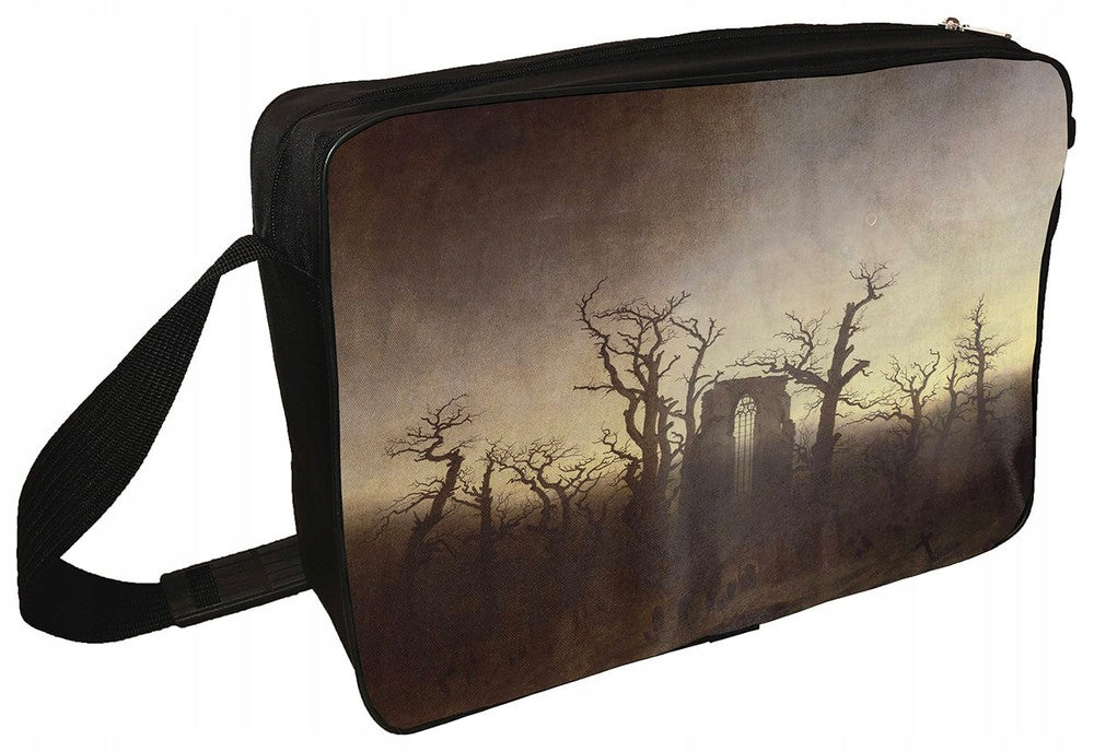 Shoulder bag Abbey in the oak forest Caspar David Friedrich Packaging status original
