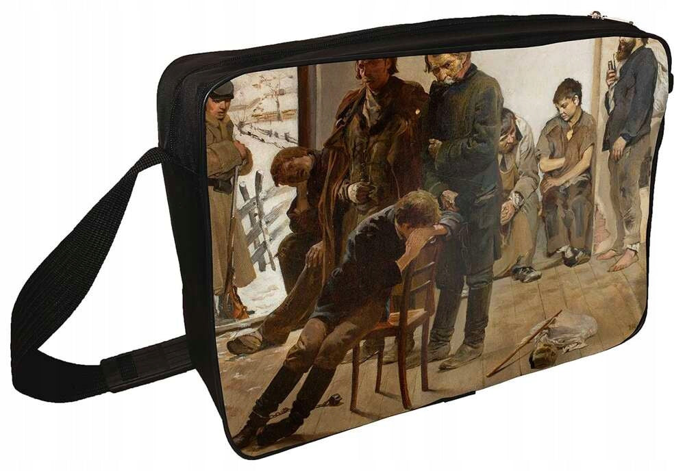 Shoulder bag At the stage (Arrestees) Jacek Malczewski