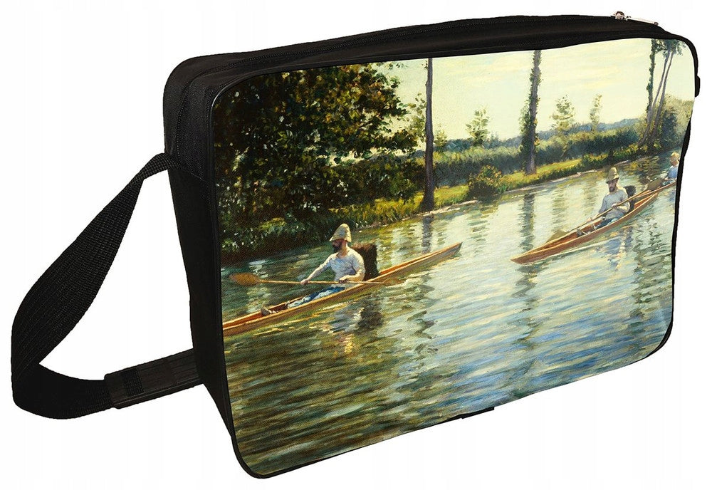 Shoulder bag Boat trip on the river Yerres Gustave Caillebotte Packaging status original