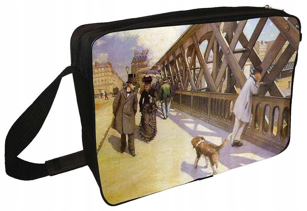 Shoulder bag Bridge of Europe Gustave Caillebotte Packaging status original