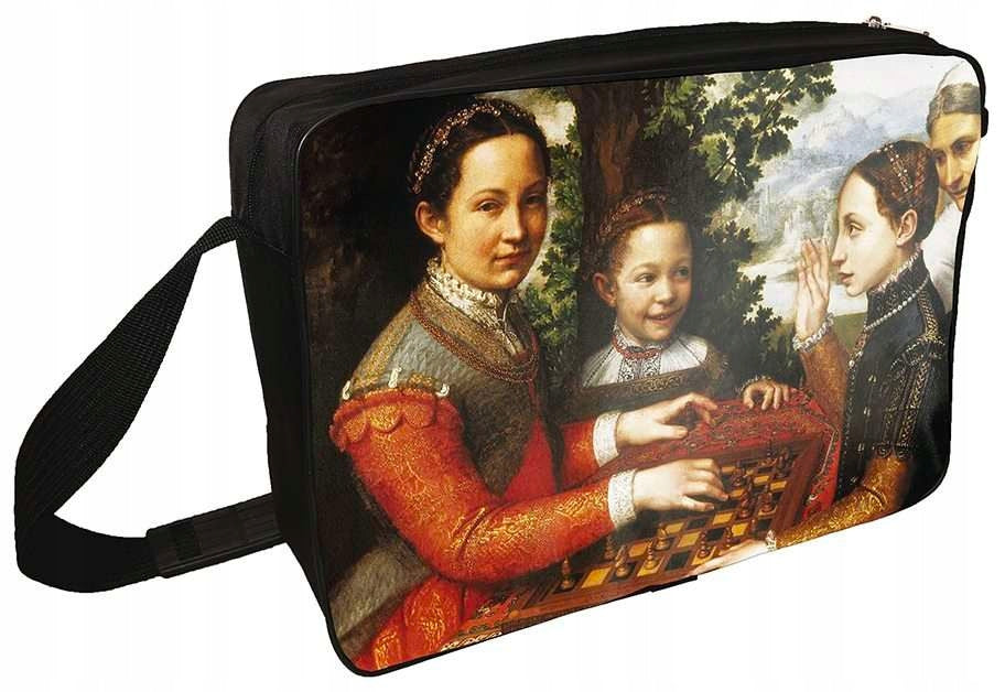 Shoulder bag Chess game Sofonisba Anguissola Packaging status original