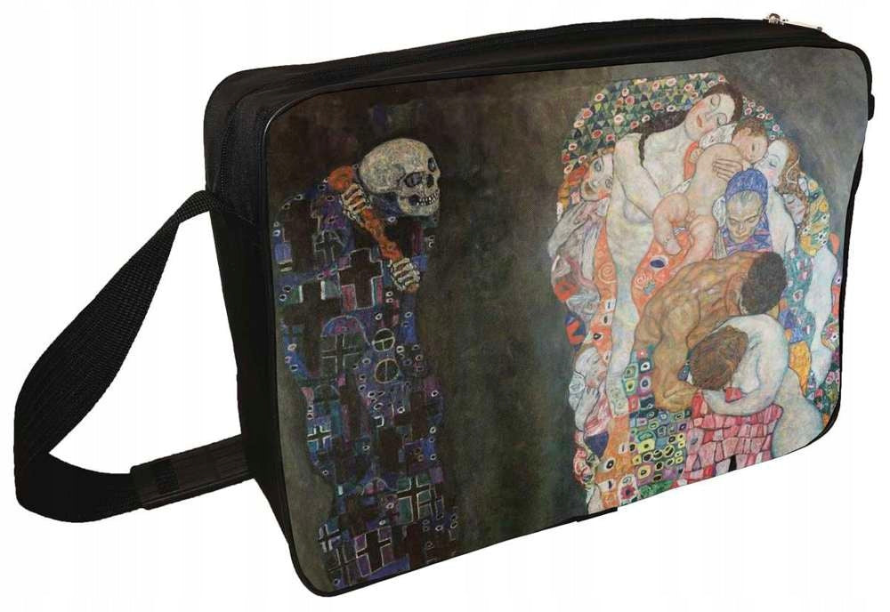 Shoulder bag Death and life Gustav Klimt
