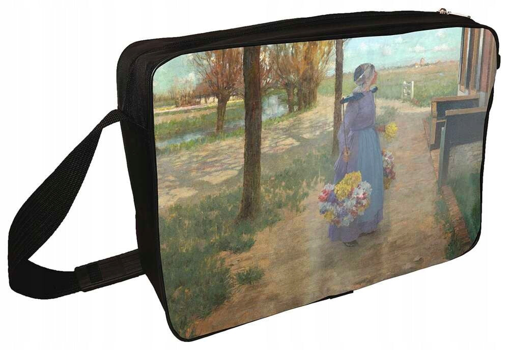 Shoulder bag Flower girl in the Netherlands George Hitchcock