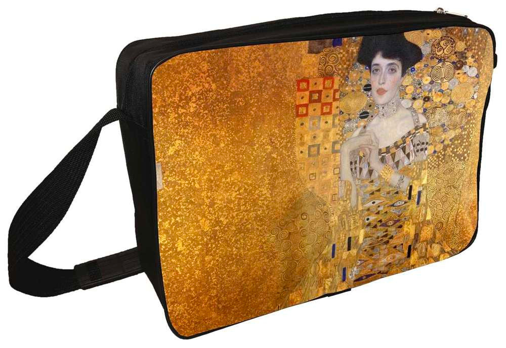 Shoulder bag Gold Adela Gustav Klimt
