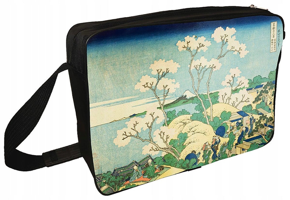 Shoulder bag Goten Hill in Shinagawa over Tokaido Katsushika Hokusai Packaging status original
