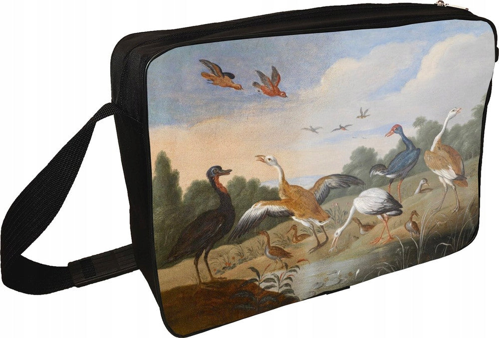 Shoulder bag Herons and ducks on the river Jan van Kessel (older) Packaging status original