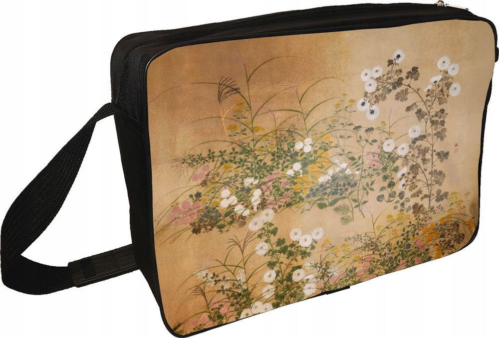 Shoulder bag Important plants flowering in autumn Ogata Korin