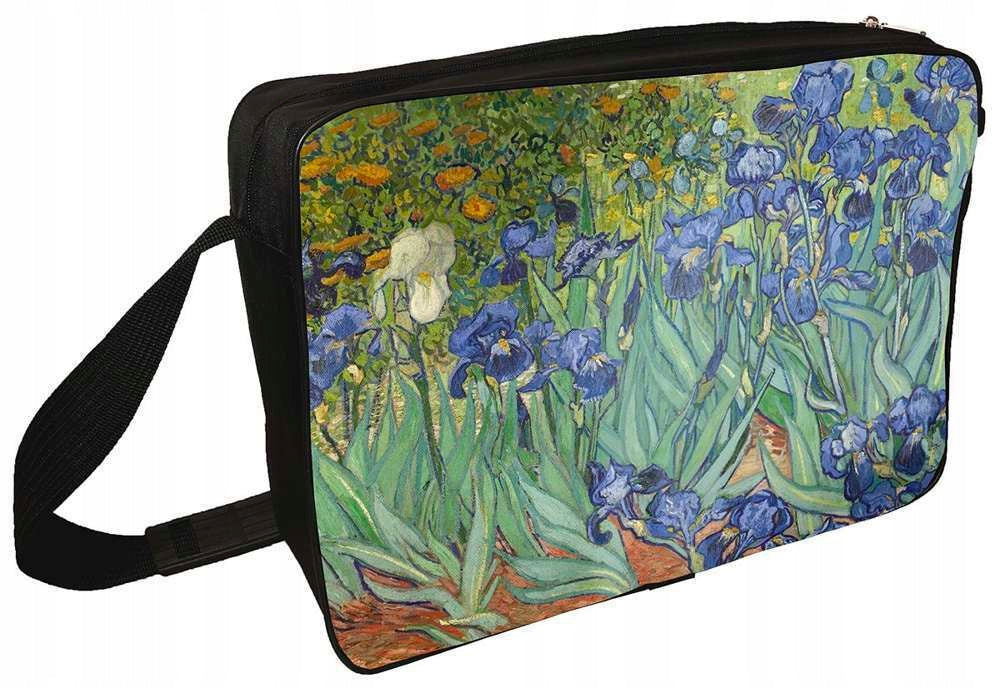 Shoulder bag Irises Vincent Van Gogh