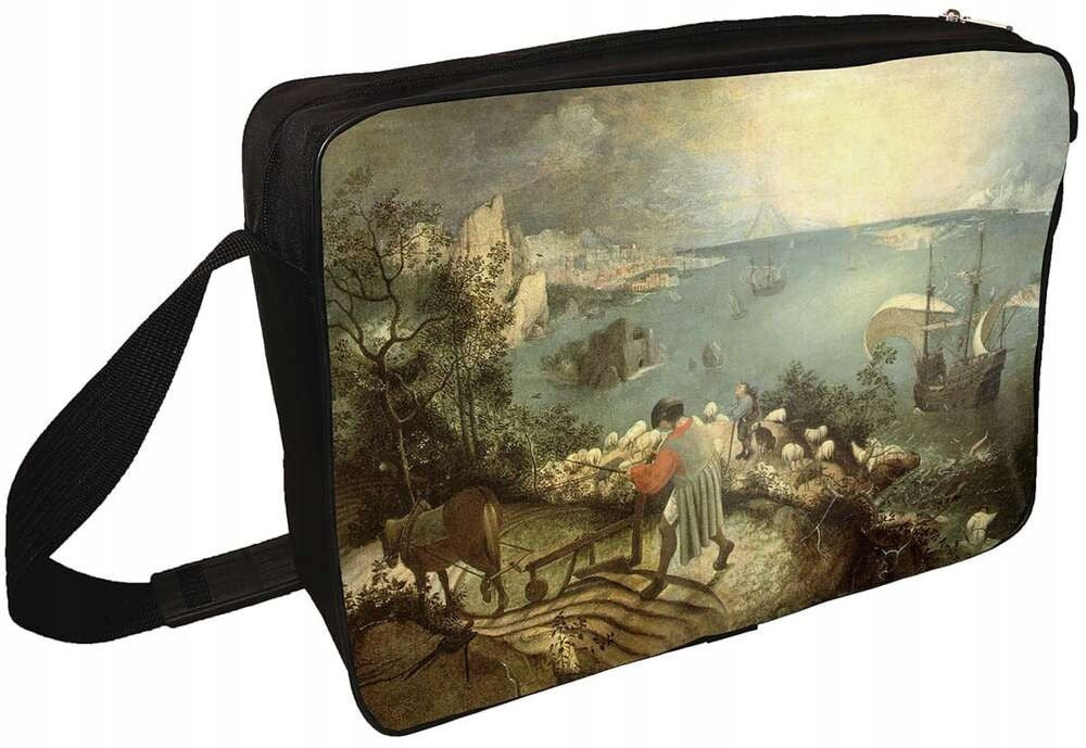 Shoulder bag Landscape with fall Icarus Pieter Bruegel elder