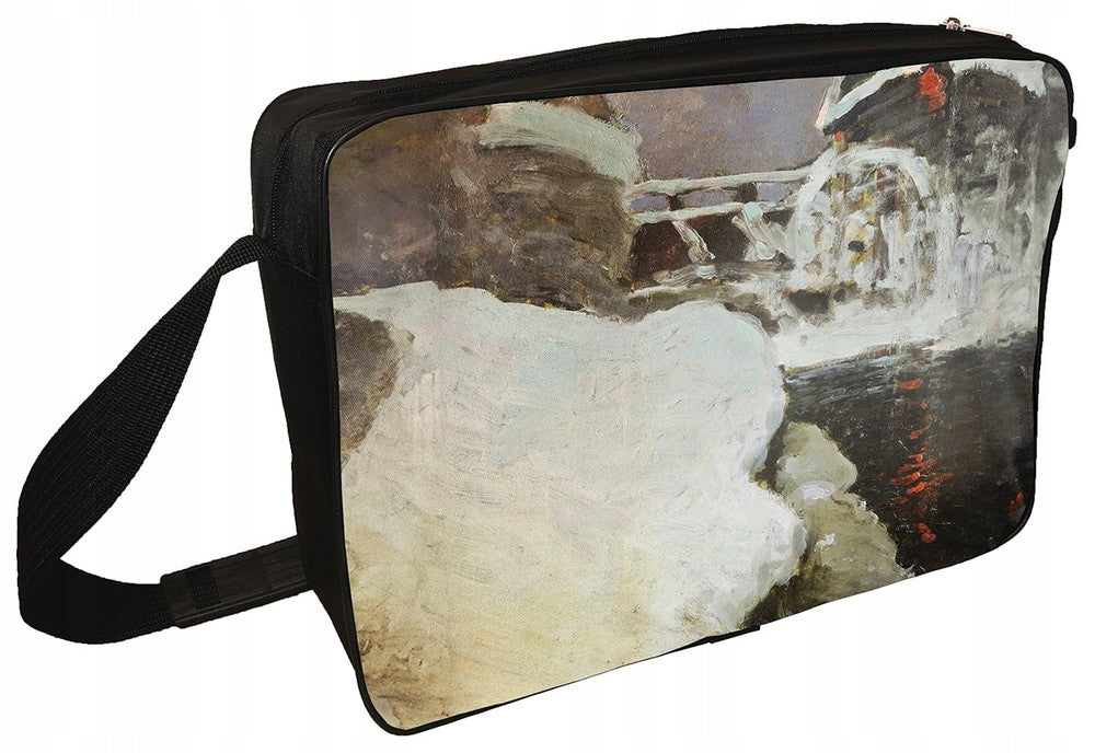 Shoulder bag Mill in winter Ferdinand Ruszczyc Packaging status original
