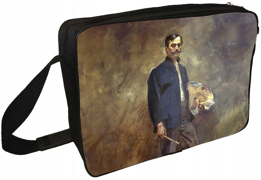 Shoulder bag Own portrait with pallet Wojciech Kossak Packaging status original
