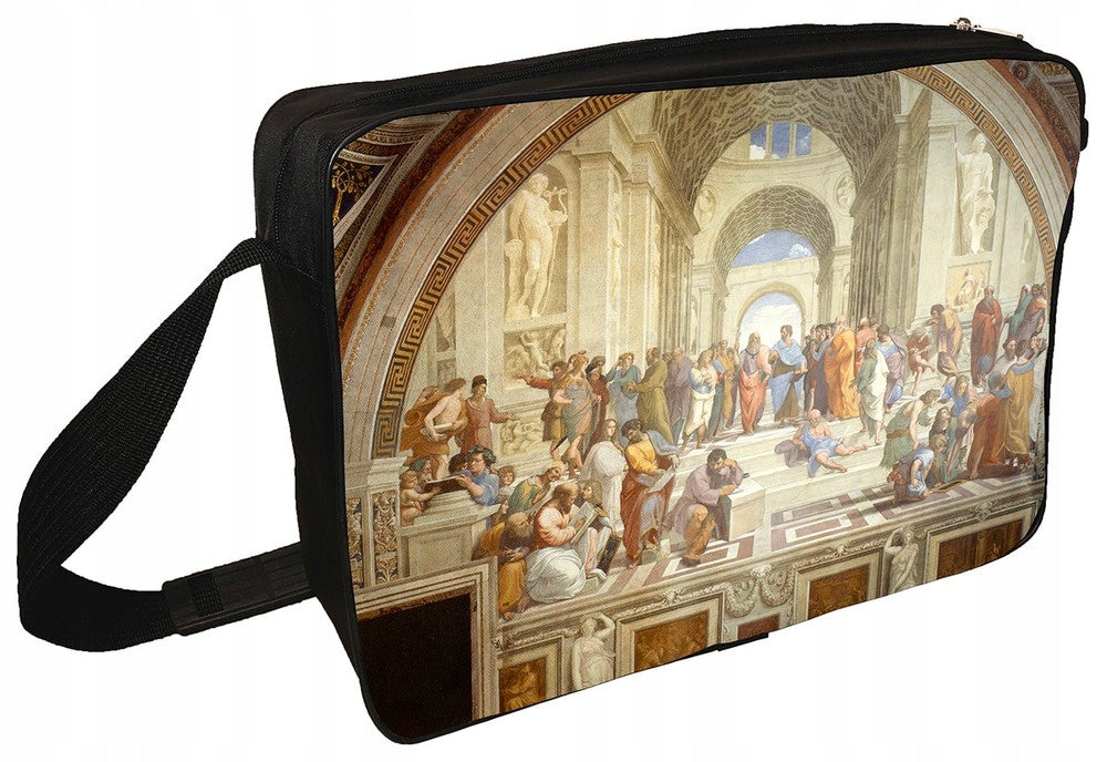Shoulder bag School of Athens Rafael Santi Packaging status original