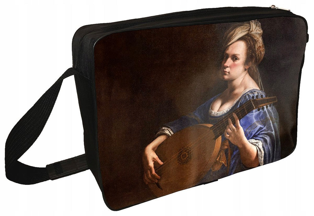 Shoulder bag Self-portrait as a luthier Artemisia Gentileschi Packaging status original