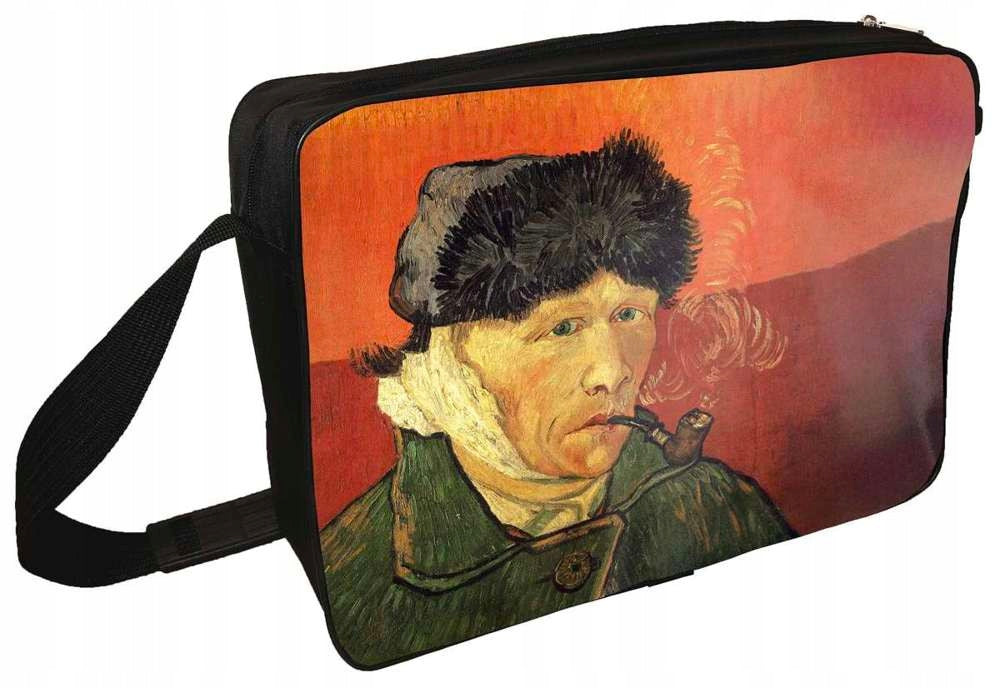 Shoulder bag Self-portrait with bandaged ear Vincent Van Gogh