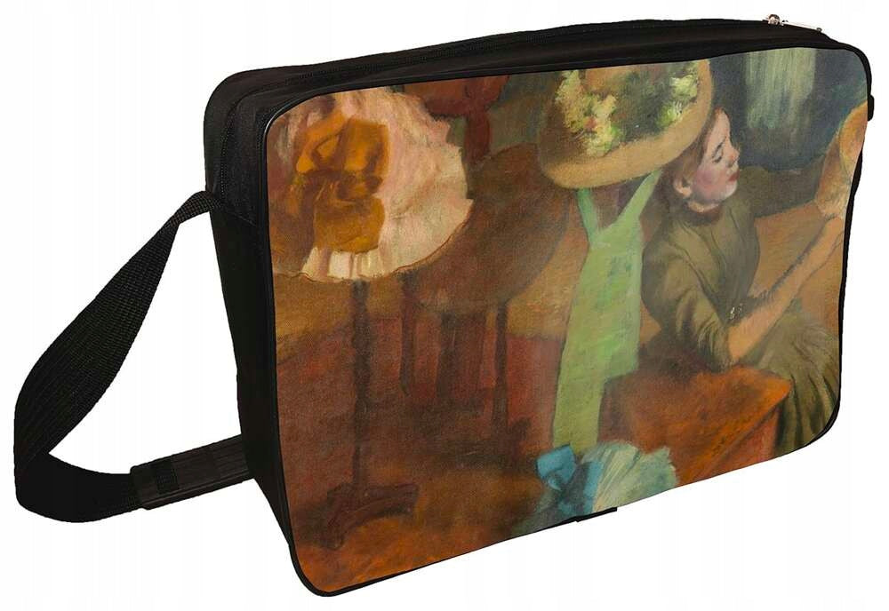 Shoulder bag Shop with hats Edgar Degas