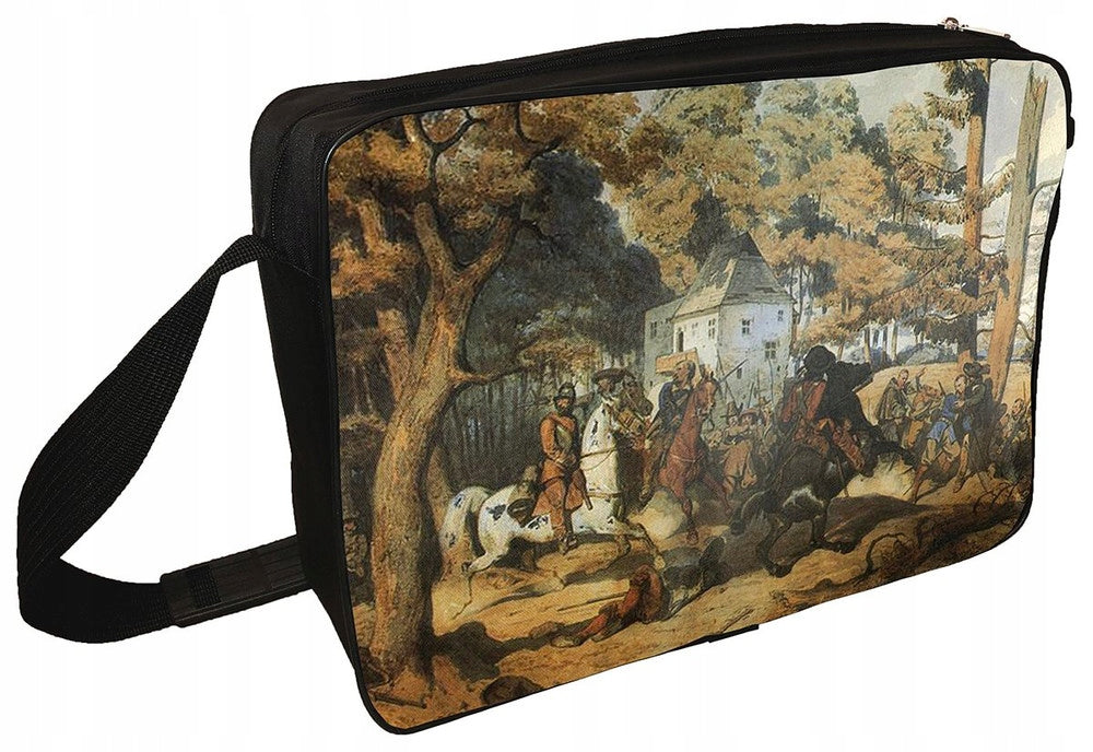 Shoulder bag Skirmish with Swedes Artur Grottger Packaging status original