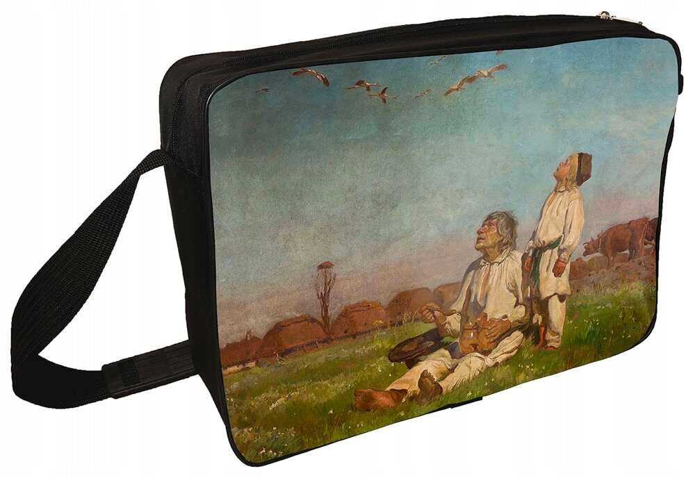 Shoulder bag Storks Józef Chełmoński
