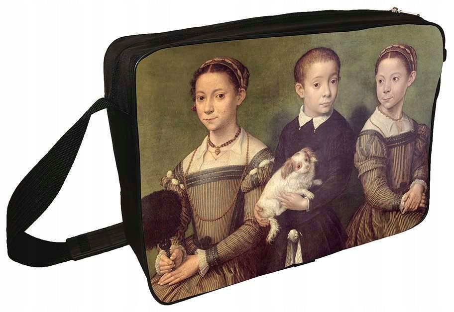 Shoulder bag Three children with dog Sofonisba Anguissola