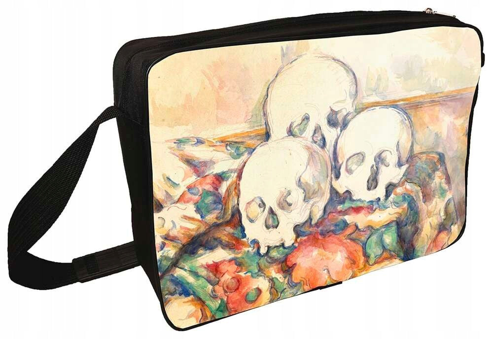 Shoulder bag Three skulls Paul Cezanne