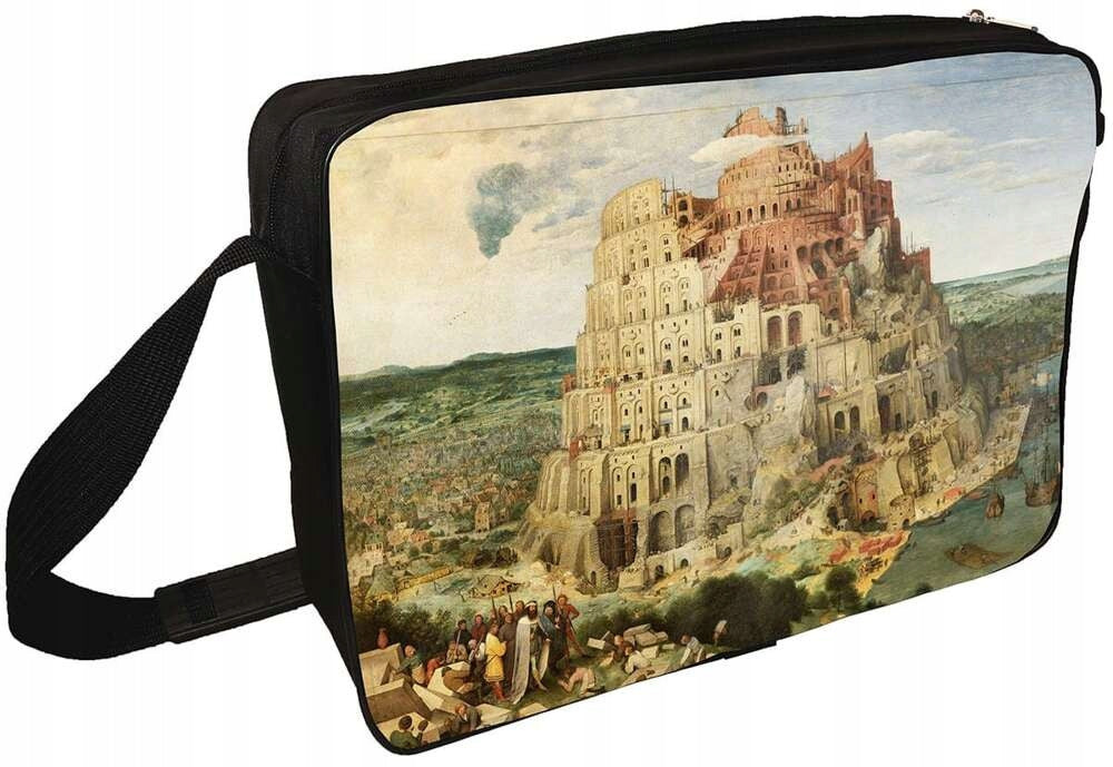 Shoulder bag Tower Babel Pieter Bruegel elder