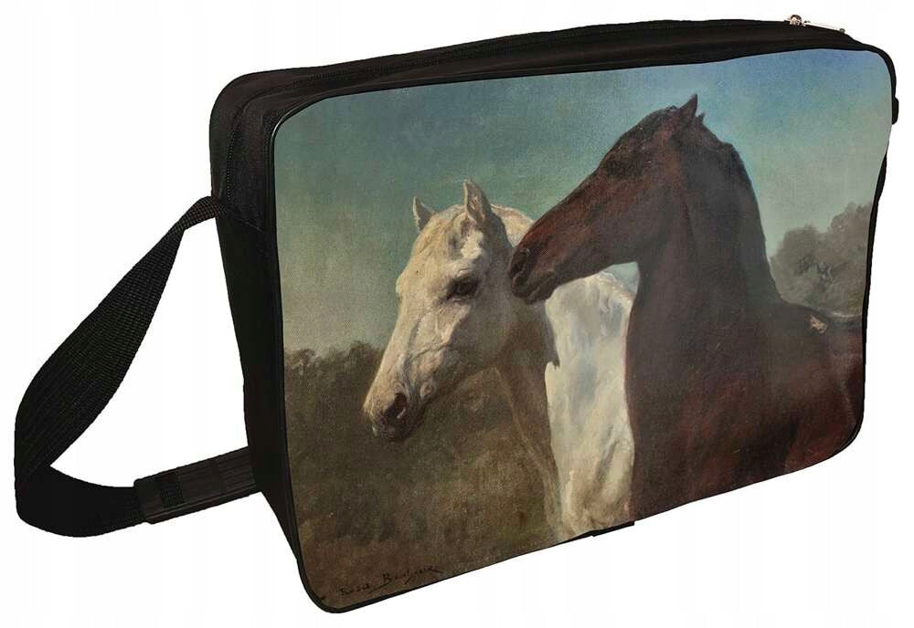 Shoulder bag Two horses Rosa Bonheur