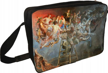 Shoulder bag Vicious circle Jacek Malczewski