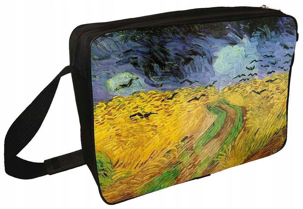 Shoulder bag Wheat field with ravens Vincent Van Gogh