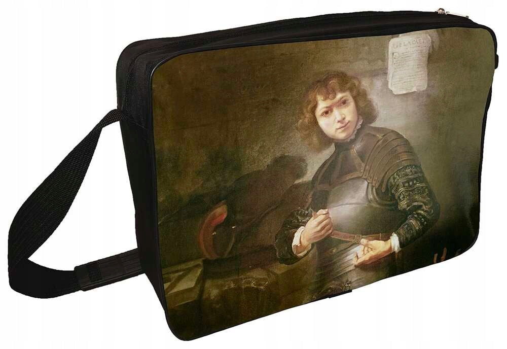 Shoulder bag Young man in gold armor Rembrandt