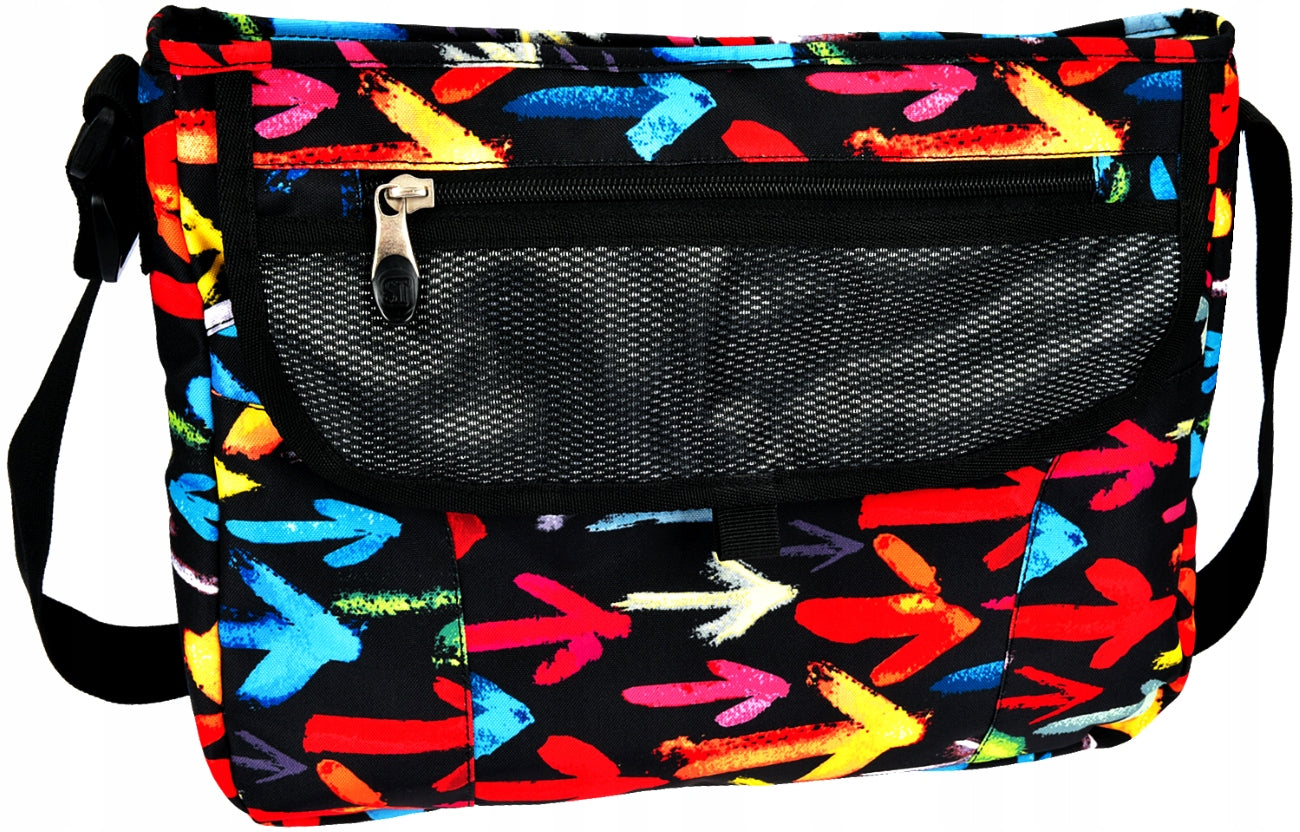 Shoulder bag for school sports ARROWS for swimming pool 27x35 cm Manufacturer code 9138