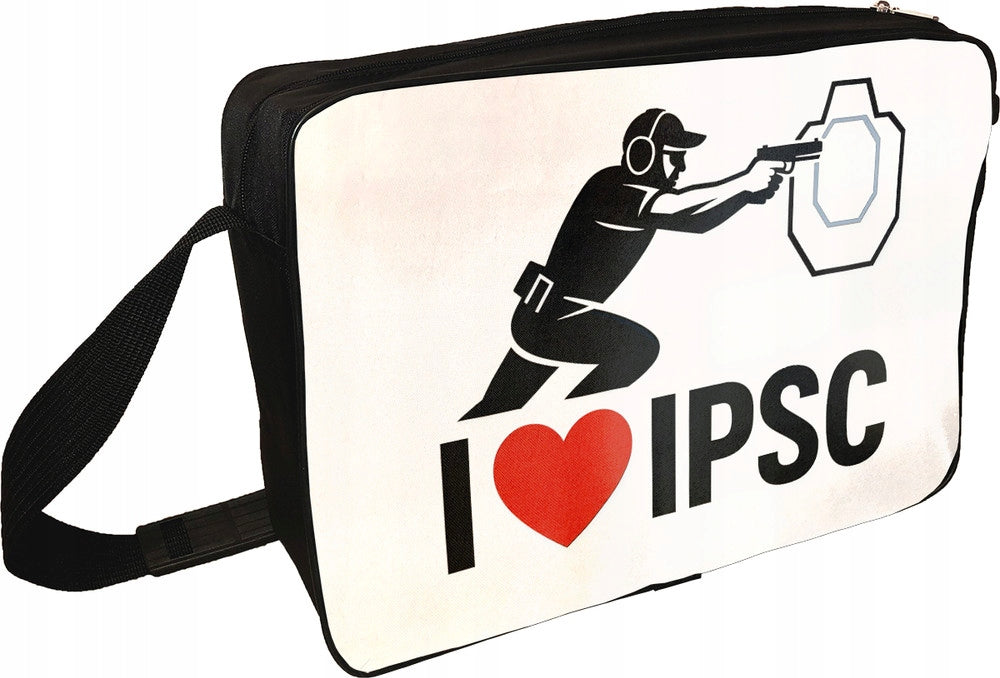 Shoulder bag for shooter I LOVE IPSC
