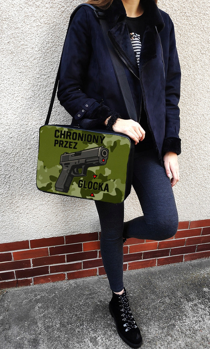 Shoulder bag for shooter Protected by GLOCK Packaging status original