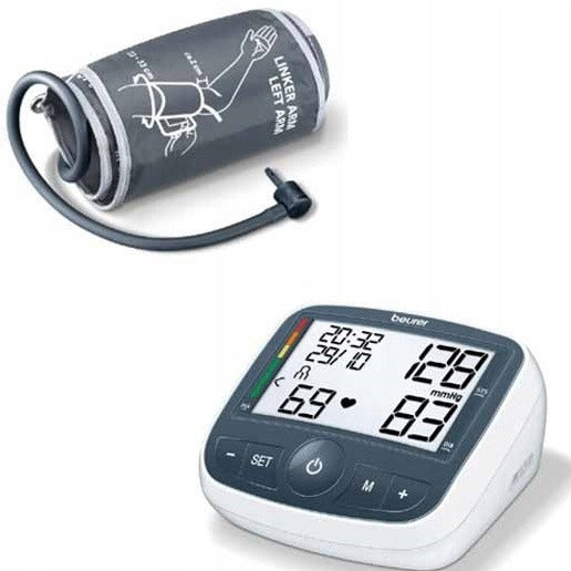 Shoulder blood pressure monitor BEURER BM 40 White-grey